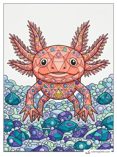 Colored example of this coloring page