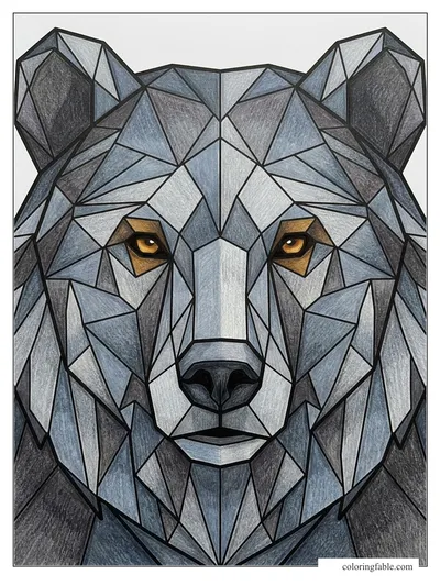 Colored example of this coloring page