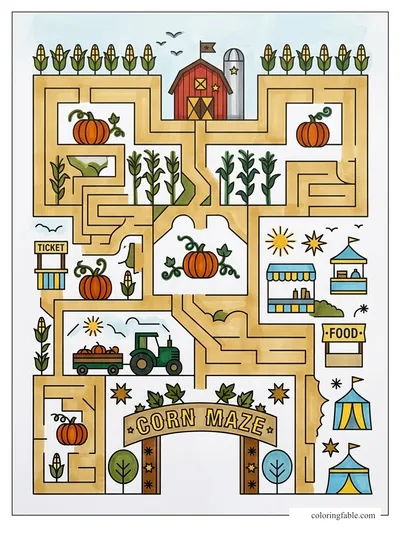 Colored example of this coloring page