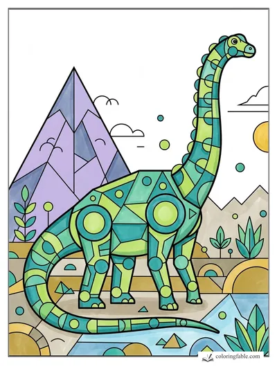 Colored example of this coloring page