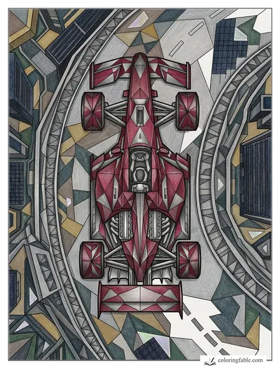 Colored example of this coloring page