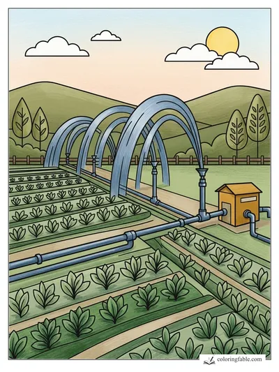 Colored example of this coloring page