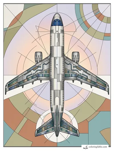 Colored example of this coloring page