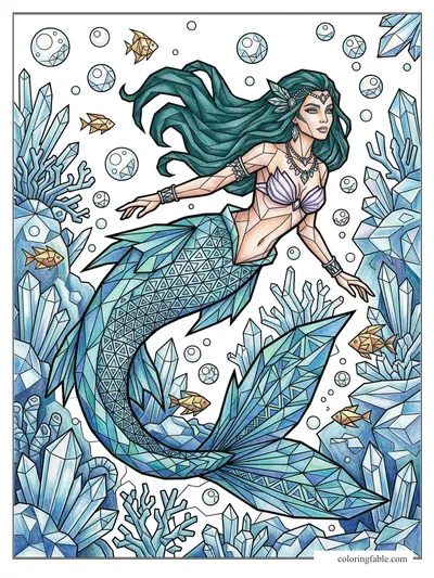 Colored example of this coloring page