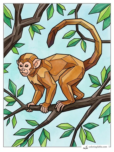 Colored example of this coloring page