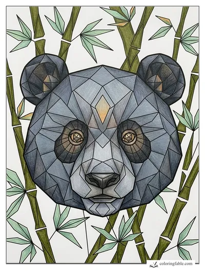 Colored example of this coloring page