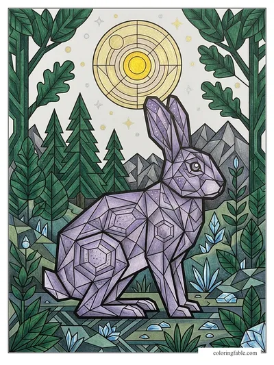 Colored example of this coloring page