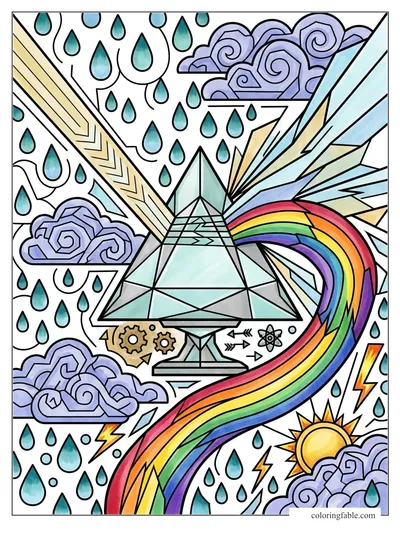 Colored example of this coloring page