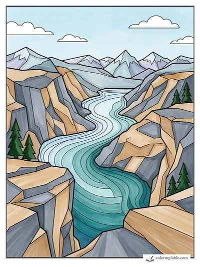 Colored example of this coloring page