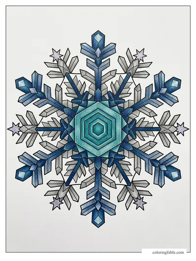 Colored example of this coloring page