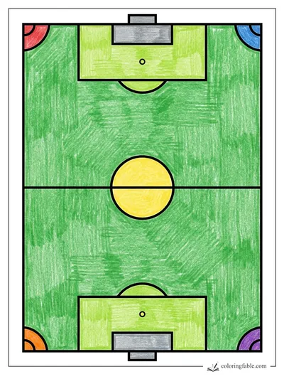 Colored example of this coloring page