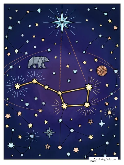 Colored example of this coloring page