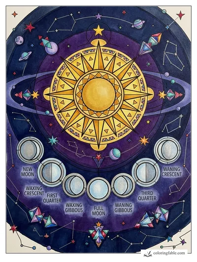 Colored example of this coloring page