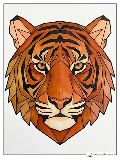 Colored example of this coloring page