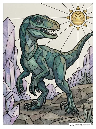 Colored example of this coloring page