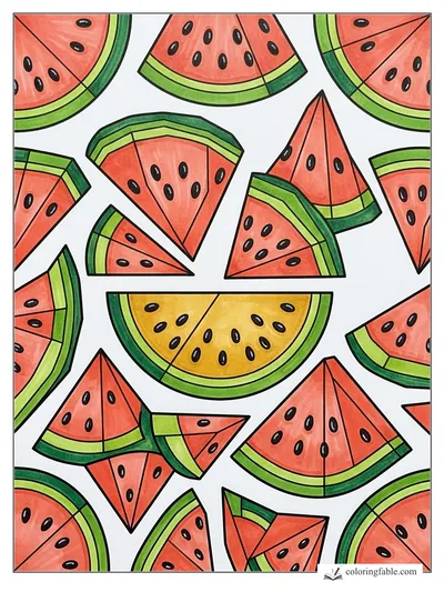 Colored example of this coloring page