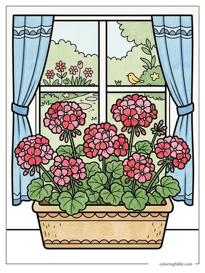 Colored example of this coloring page