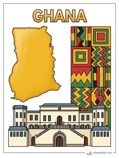 Colored example of this coloring page