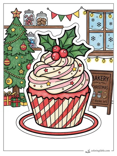 Colored example of this coloring page