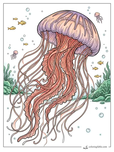 Colored example of this coloring page