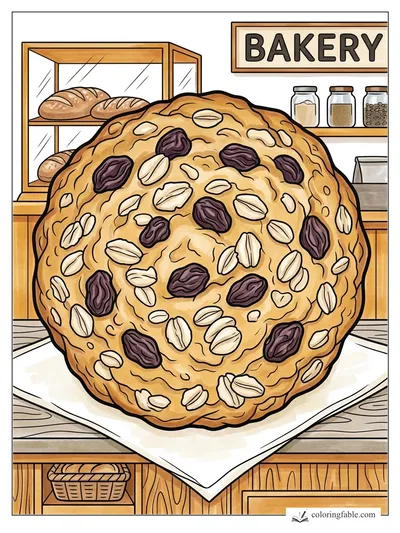 Colored example of this coloring page