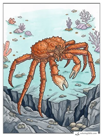 Colored example of this coloring page