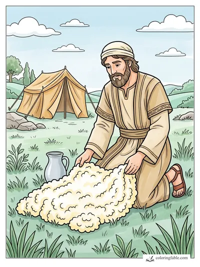 Colored example of this coloring page