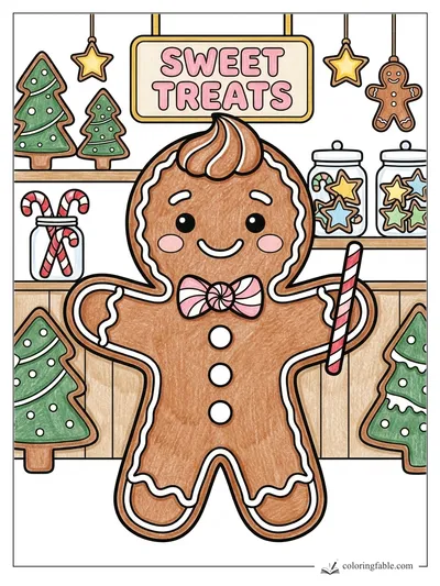 Colored example of this coloring page