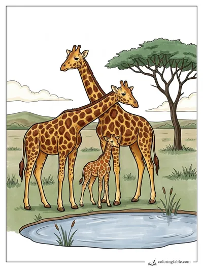 Colored example of this coloring page