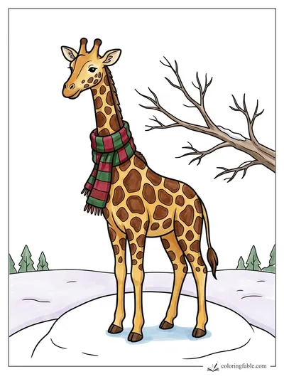 Colored example of this coloring page