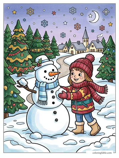Colored example of this coloring page