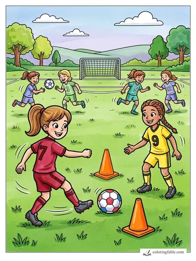 Colored example of this coloring page