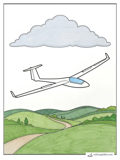 Colored example of this coloring page