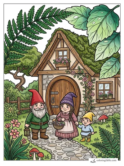 Colored example of this coloring page