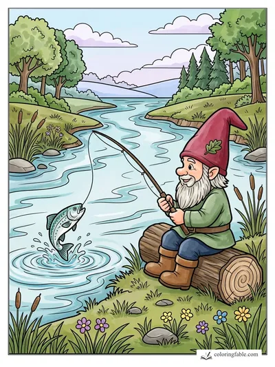 Colored example of this coloring page