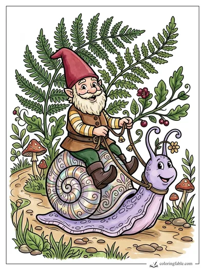 Colored example of this coloring page