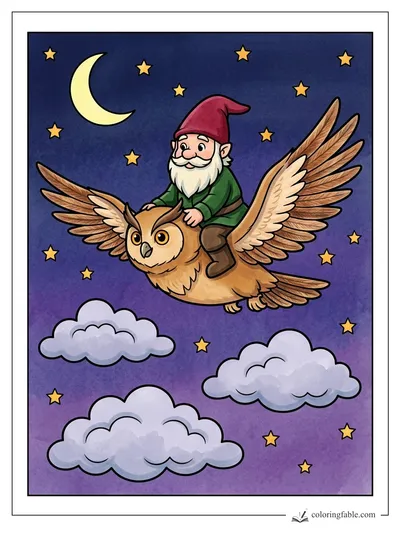 Colored example of this coloring page
