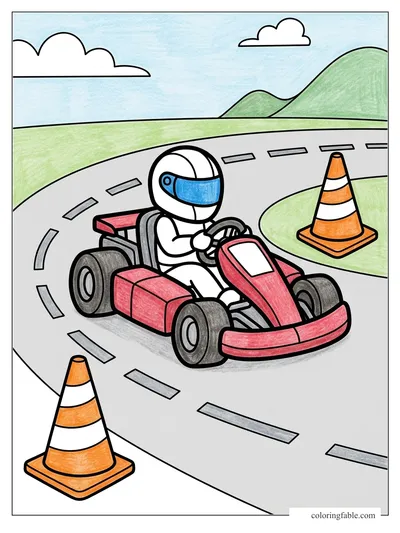 Colored example of this coloring page