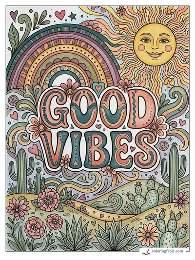 Colored example of this coloring page