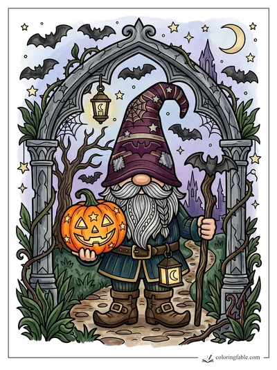 Colored example of this coloring page
