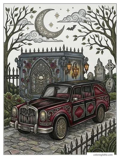 Colored example of this coloring page