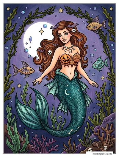 Colored example of this coloring page