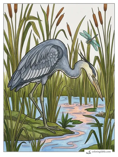 Colored example of this coloring page