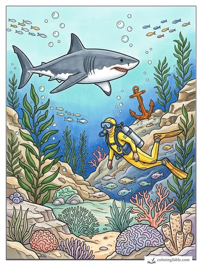 Colored example of this coloring page