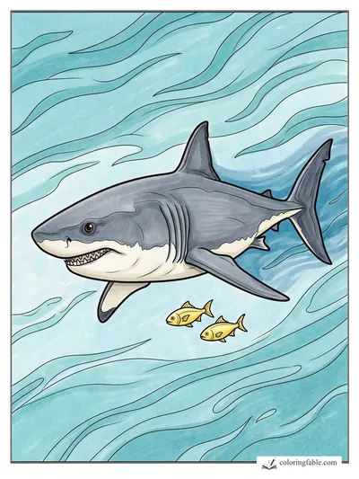Colored example of this coloring page