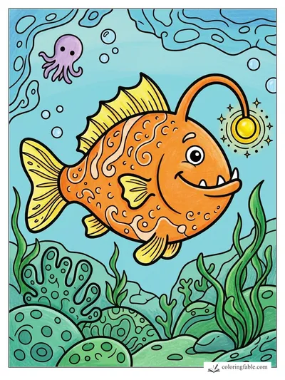Colored example of this coloring page