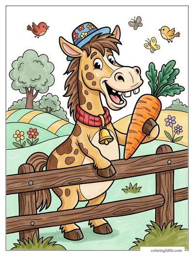 Colored example of this coloring page