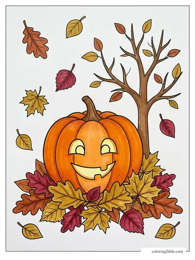 Colored example of this coloring page