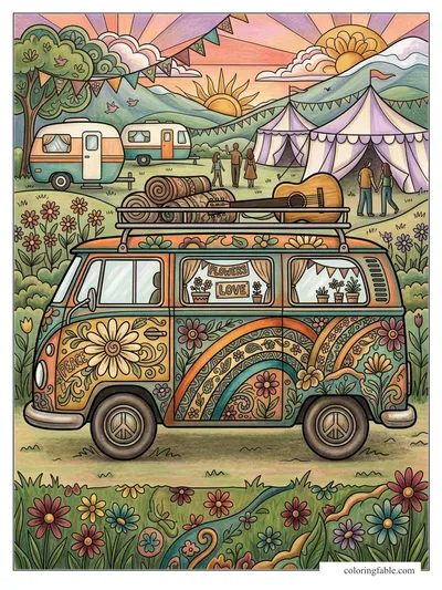 Colored example of this coloring page