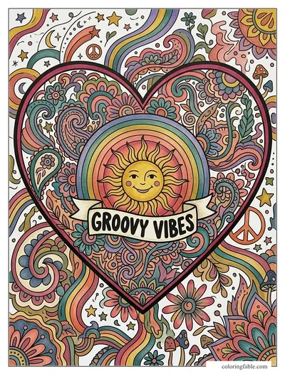 Colored example of this coloring page
